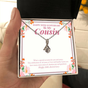 Years Of Love And Loyalty alluring beauty necklace in hand