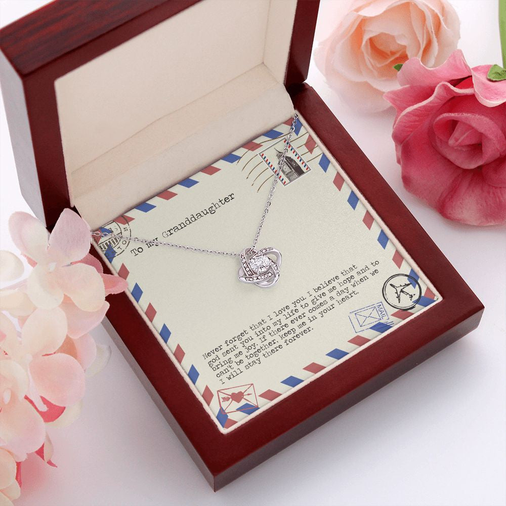 Bring Me Joy love knot pendant luxury led box red flowers