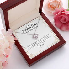 Load image into Gallery viewer, Chasing your dream love knot pendant luxury led box red flowers
