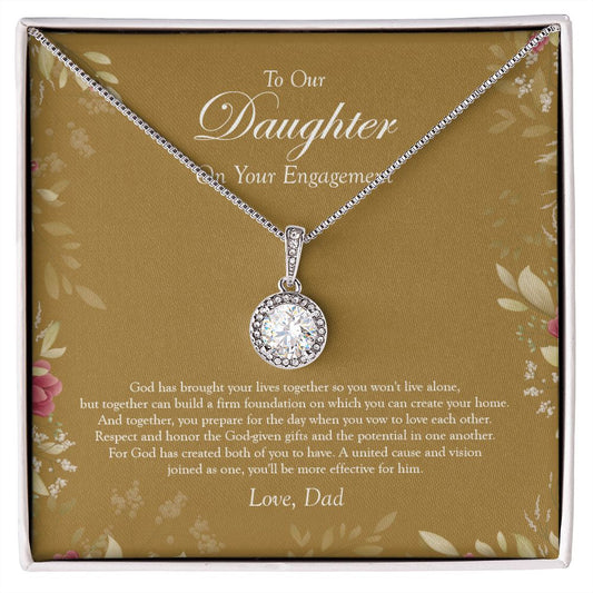 God Given eternal hope necklace front
