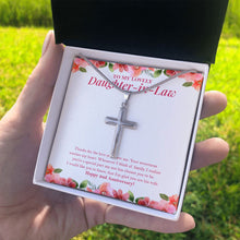 Load image into Gallery viewer, Glad You Are His Wife stainless steel cross standard box on hand
