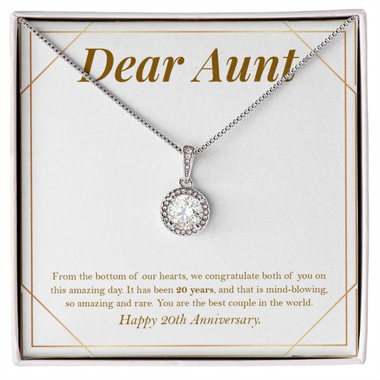 Mind-blowing Marriage Years eternal hope necklace front