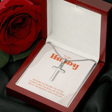 Load image into Gallery viewer, One of the Greatest stainless steel cross luxury led box rose
