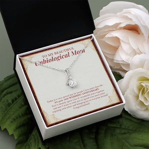 Special Day For People I Love alluring beauty pendant white flower