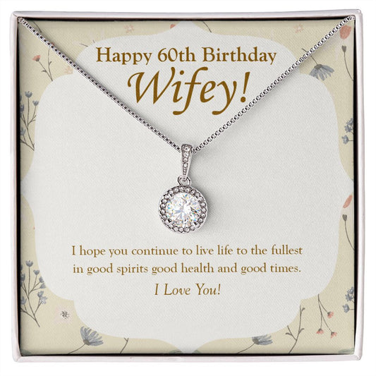 Good Health And Times eternal hope necklace front
