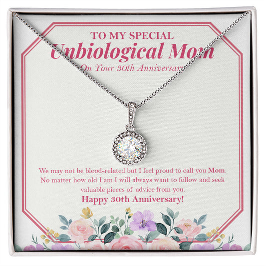 Not Blood Related eternal hope necklace front