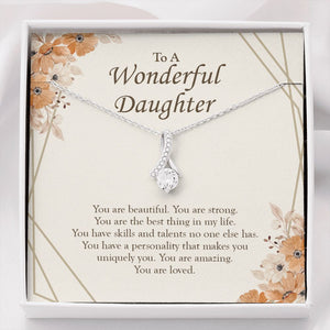 Best Thing In Life alluring beauty necklace front