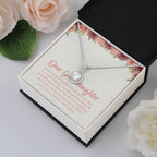 Count Me For Love And Support eternal hope pendant yellow flower
