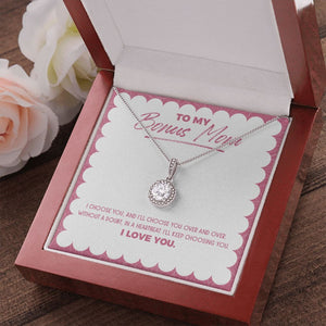 Choose you over eternal hope pendant luxury led box red flowers