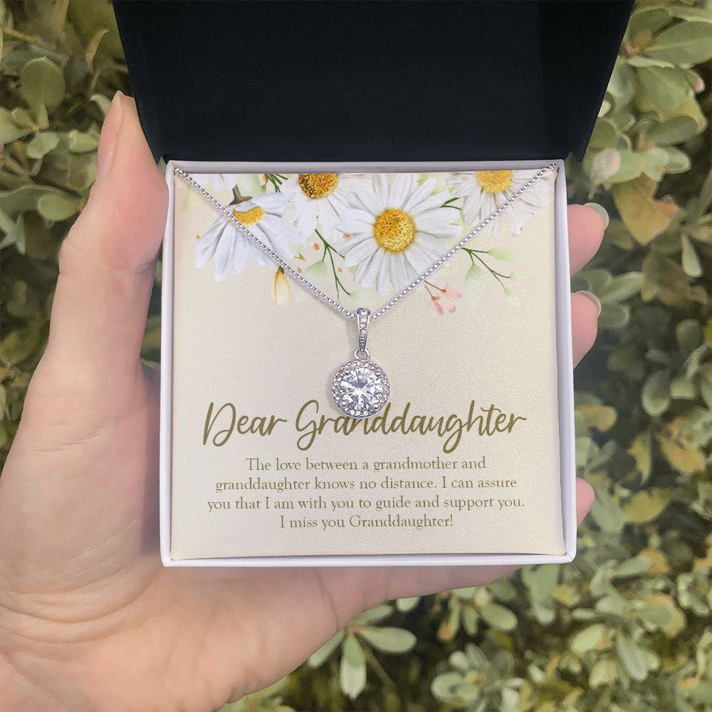 To Guide And Support You eternal hope necklace in hand