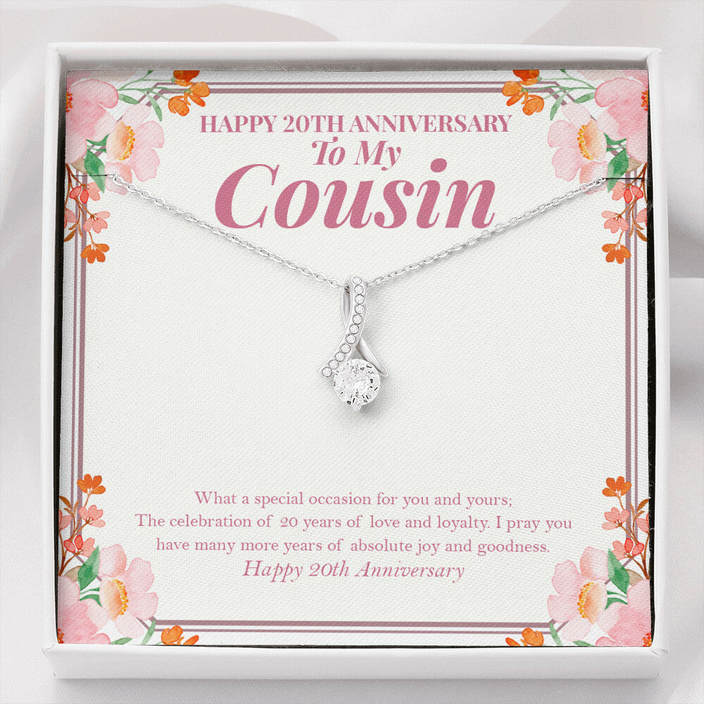 Years Of Love And Loyalty alluring beauty necklace front