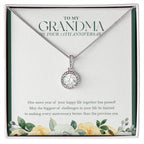 One More Happy Life Together eternal hope necklace front