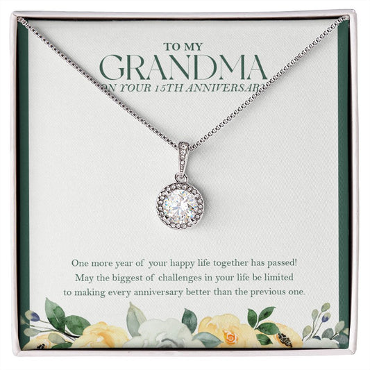 One More Happy Life Together eternal hope necklace front