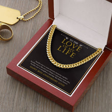 Load image into Gallery viewer, Another Year To Stengthen cuban link chain gold luxury led box
