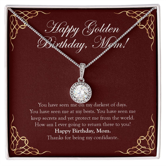 On My Darkest Days eternal hope necklace front
