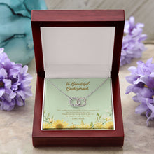 Load image into Gallery viewer, Extraordinary You double circle pendant luxury led box purple flowers
