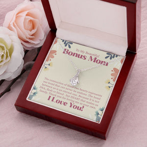 Two Hearts alluring beauty pendant luxury led box flowers