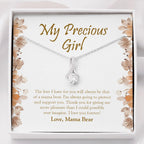 Love Of Mama Bear alluring beauty necklace front