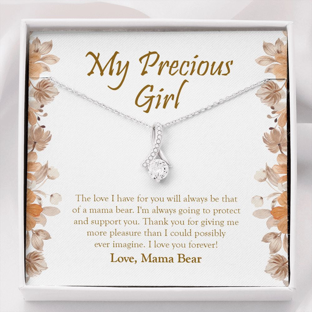 Love Of Mama Bear alluring beauty necklace front