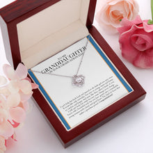 Load image into Gallery viewer, Look Back And Marvel love knot pendant luxury led box red flowers
