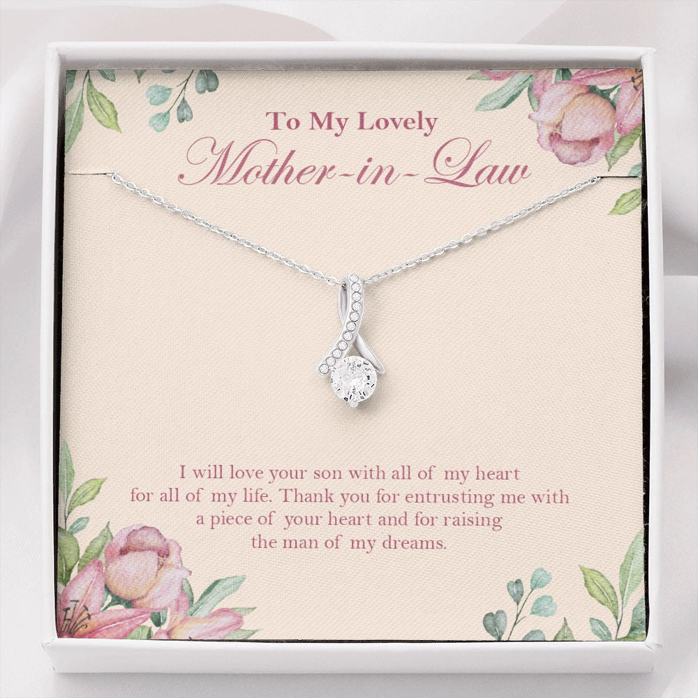 Raised The Man Of My Dreams alluring beauty necklace front
