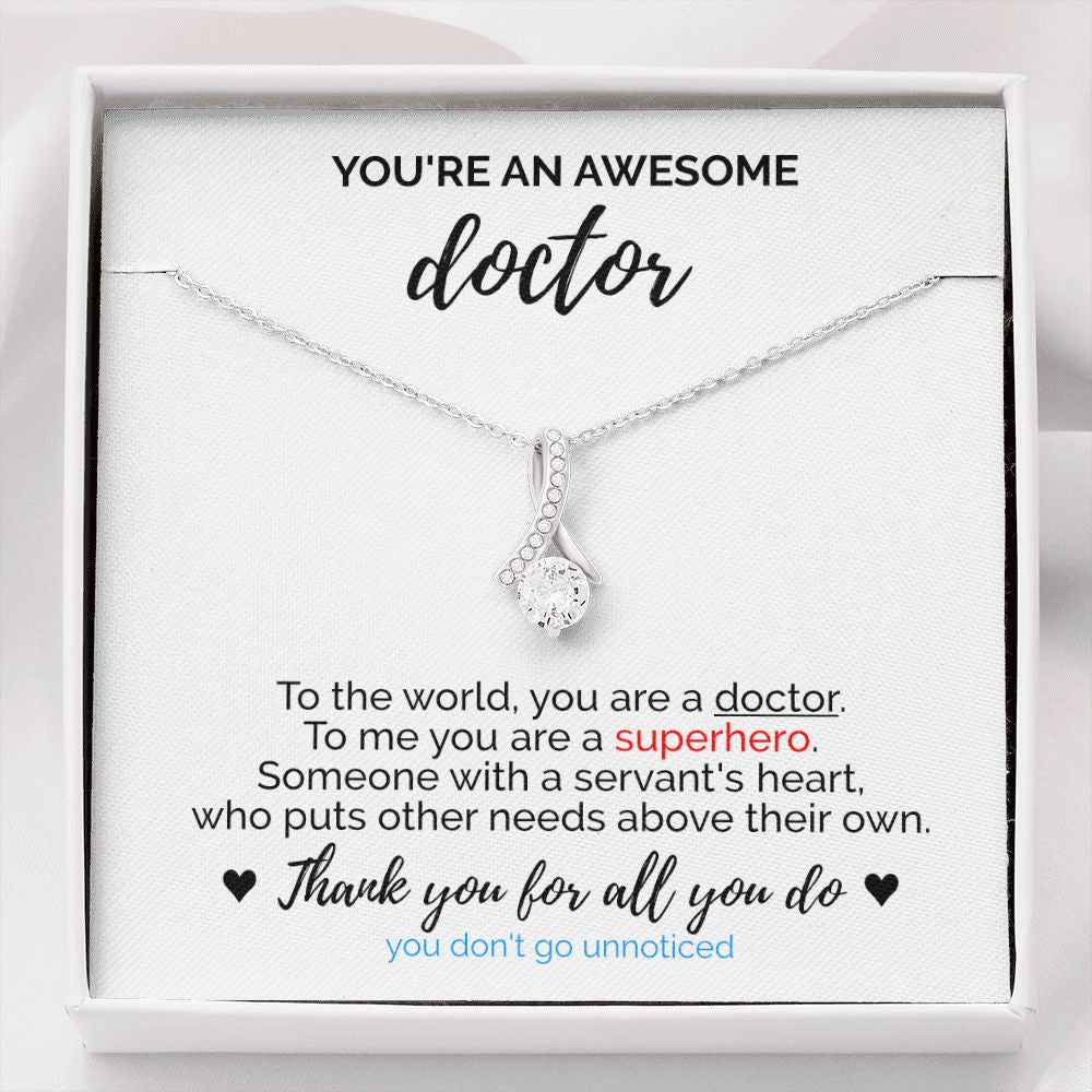 You Are Superhero alluring beauty necklace front
