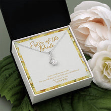 Load image into Gallery viewer, Little Piece of Childhood alluring beauty pendant white flower
