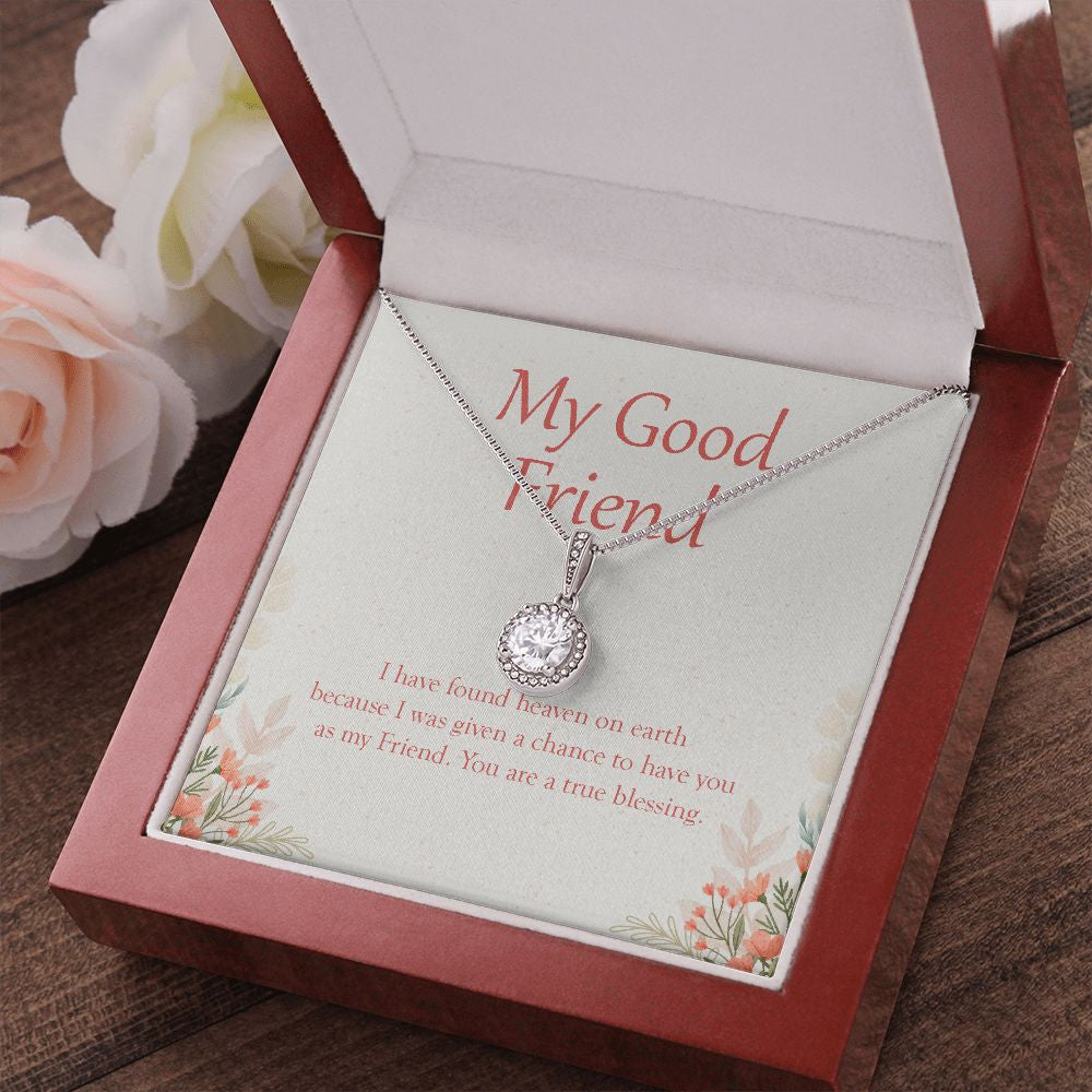 Heaven On Earth eternal hope pendant luxury led box red flowers