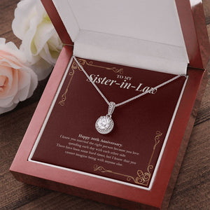 Married the Right Person eternal hope pendant luxury led box red flowers
