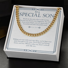 Load image into Gallery viewer, With A Beautiful Soul cuban link chain gold standard box
