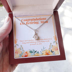 Deserve Long Fulfilling Break alluring beauty necklace luxury led box hand holding