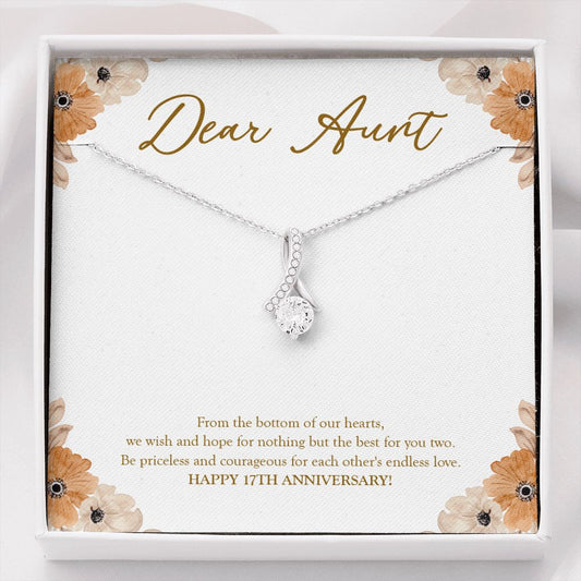 Courageous For Each Other alluring beauty necklace front