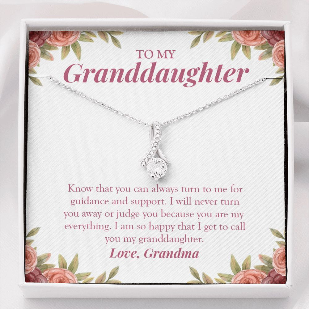You Can Always Turn To Me alluring beauty necklace front