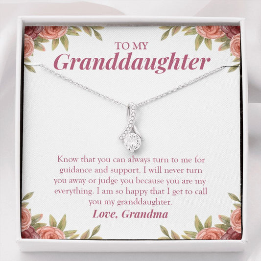 You Can Always Turn To Me alluring beauty necklace front