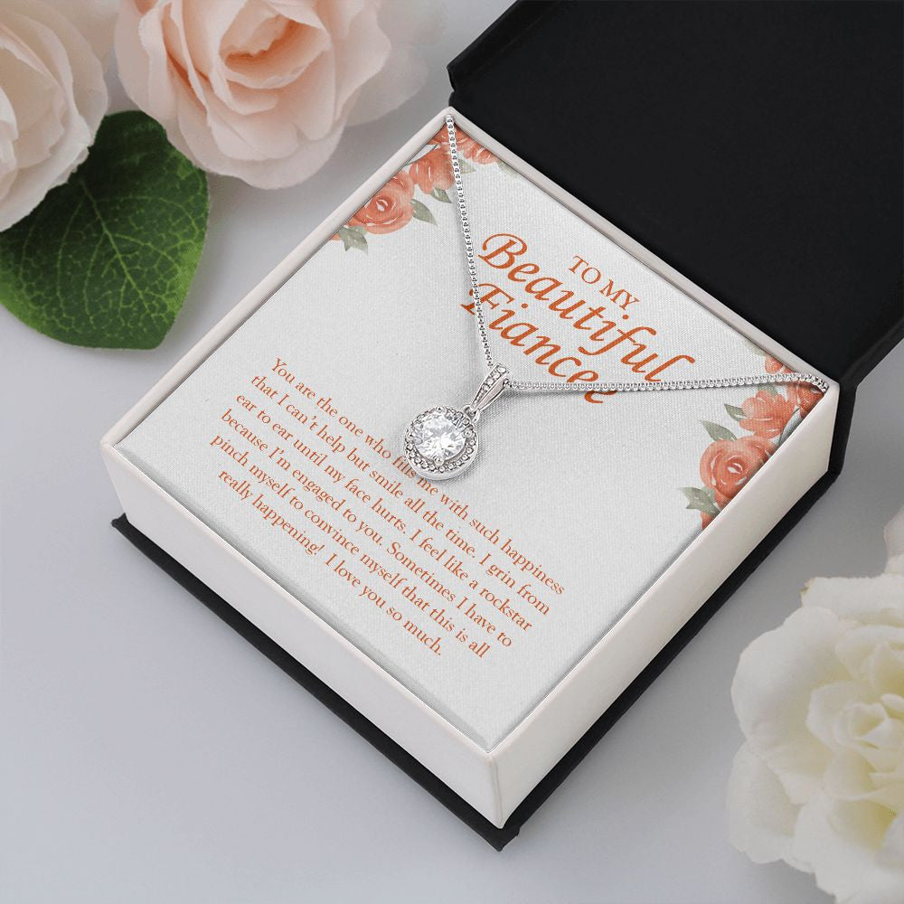 Fills Me with Such Happiness eternal hope pendant yellow flower