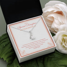 Load image into Gallery viewer, Proud And Blessed alluring beauty pendant white flower
