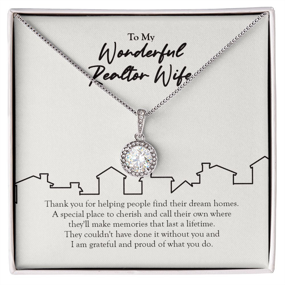 Find Their Dream Home eternal hope necklace front