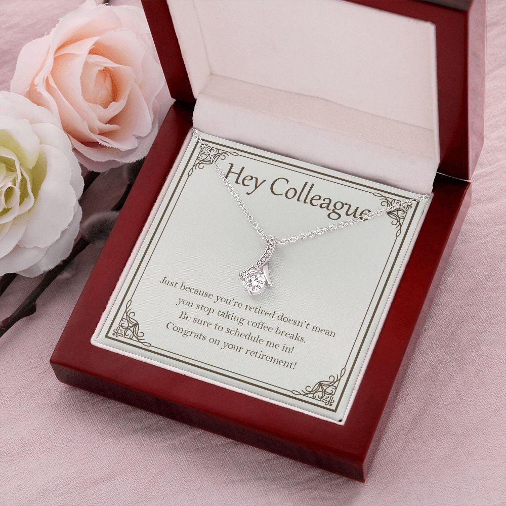Don't Stop Taking Coffee Breaks alluring beauty pendant luxury led box flowers