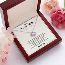 Load image into Gallery viewer, Right Here To Love You love knot pendant luxury led box red flowers
