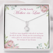 Load image into Gallery viewer, The Woman Of My Dreams alluring beauty necklace front
