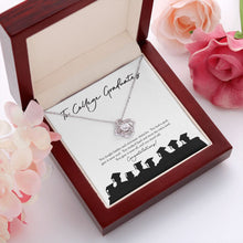 Load image into Gallery viewer, You Stand Tall love knot pendant luxury led box red flowers

