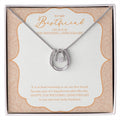 So Heart-Warming To See horseshoe necklace front
