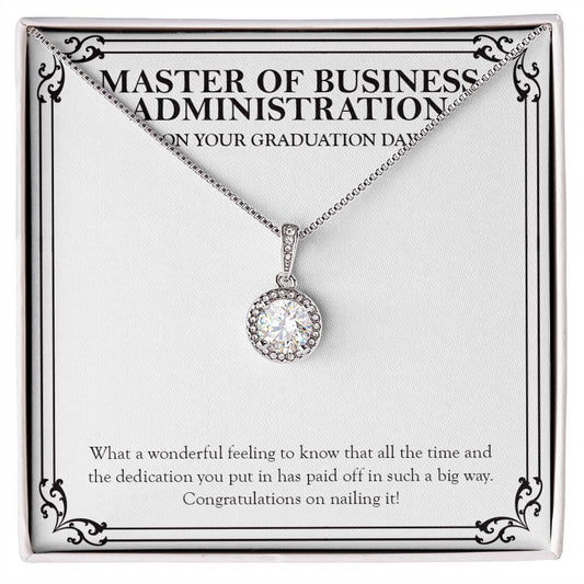 Time And Dedication eternal hope necklace front
