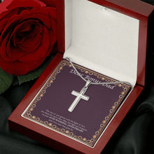 Load image into Gallery viewer, Every Year That Goes By stainless steel cross luxury led box rose
