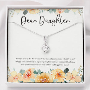 Many More Years Of Love alluring beauty necklace front