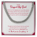 Count as Real cuban link chain silver front