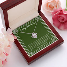 Load image into Gallery viewer, Sense Of Contentment love knot pendant luxury led box red flowers

