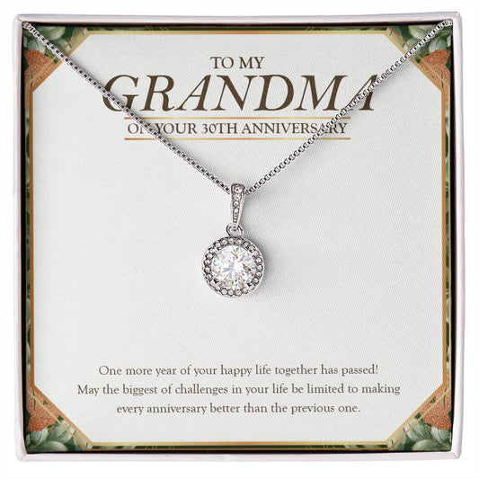 One More Happy Life eternal hope necklace front