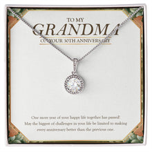 Load image into Gallery viewer, One More Happy Life eternal hope necklace front
