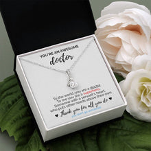 Load image into Gallery viewer, You Are Superhero alluring beauty pendant white flower
